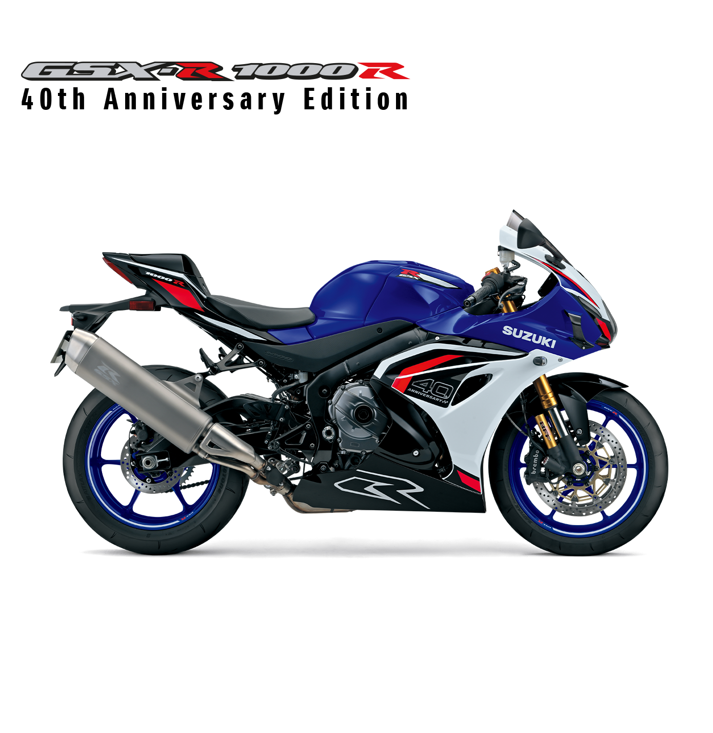 GSX R1000R M5 C6F Modelpreview S 40th Anniversaryoriginal
